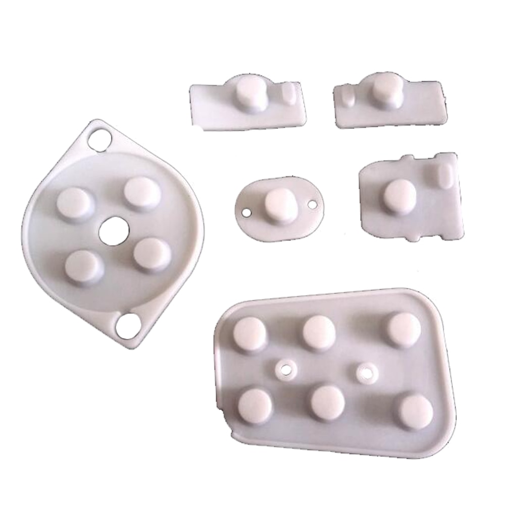 10 set rubberen geleidende knoppen reparatieonderdelen voor  n64 controllers