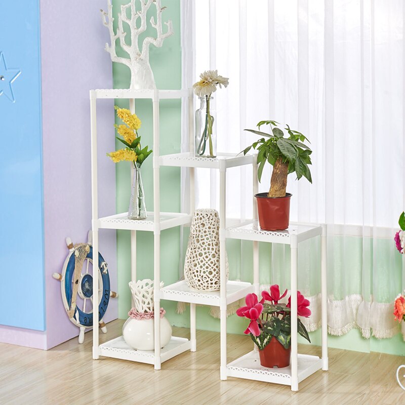 Basamento di fiore pavimento basamento di fiore multi-strato di coperta balcone soggiorno vaso di fiori