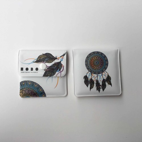 Draagbare Reizen Pocket Asbakken Voor Sigaretten Asbakken Outdoor Auto Brandwerende Pvc Milieuvriendelijke Elep Ash Tas: P