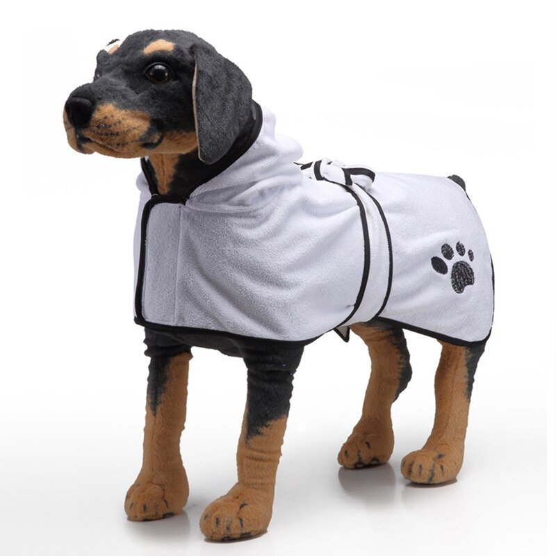 Serviette de bain pour chien en microfibre serviette de séchage pour animaux de compagnie Super absorbante pour petits chiens de taille moyenne