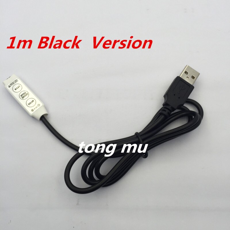 DC5V USB mini controller 3 Key dimmer voor 5 V RGB LED Strip Licht, goede