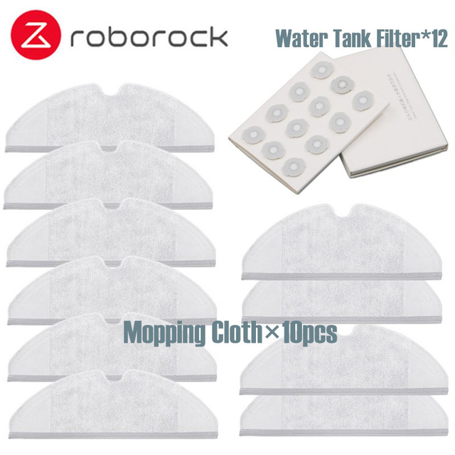 Vandtank til xiaomi roborock robot  s50 s51 s52 s55 t60 t61 støvsuger dele moppe klud vandtank hepa filter tilbehør: Xmmj -8