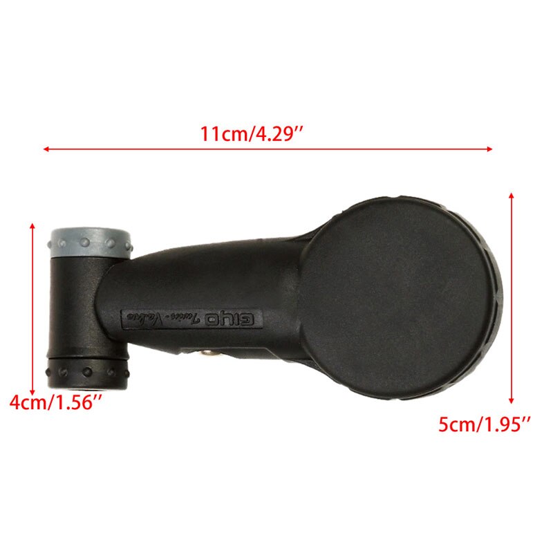 Bicycle Bike MTB Air Pressure Gauge 160Psi Tire Meter For Presta /Schrader valve MOLC