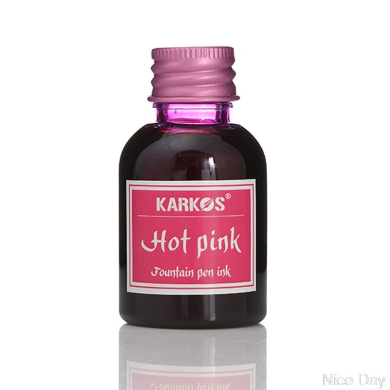 Pure Colorful 30ml Fountain Pen Ink Refilling Inks Stationery School A07 20: PK