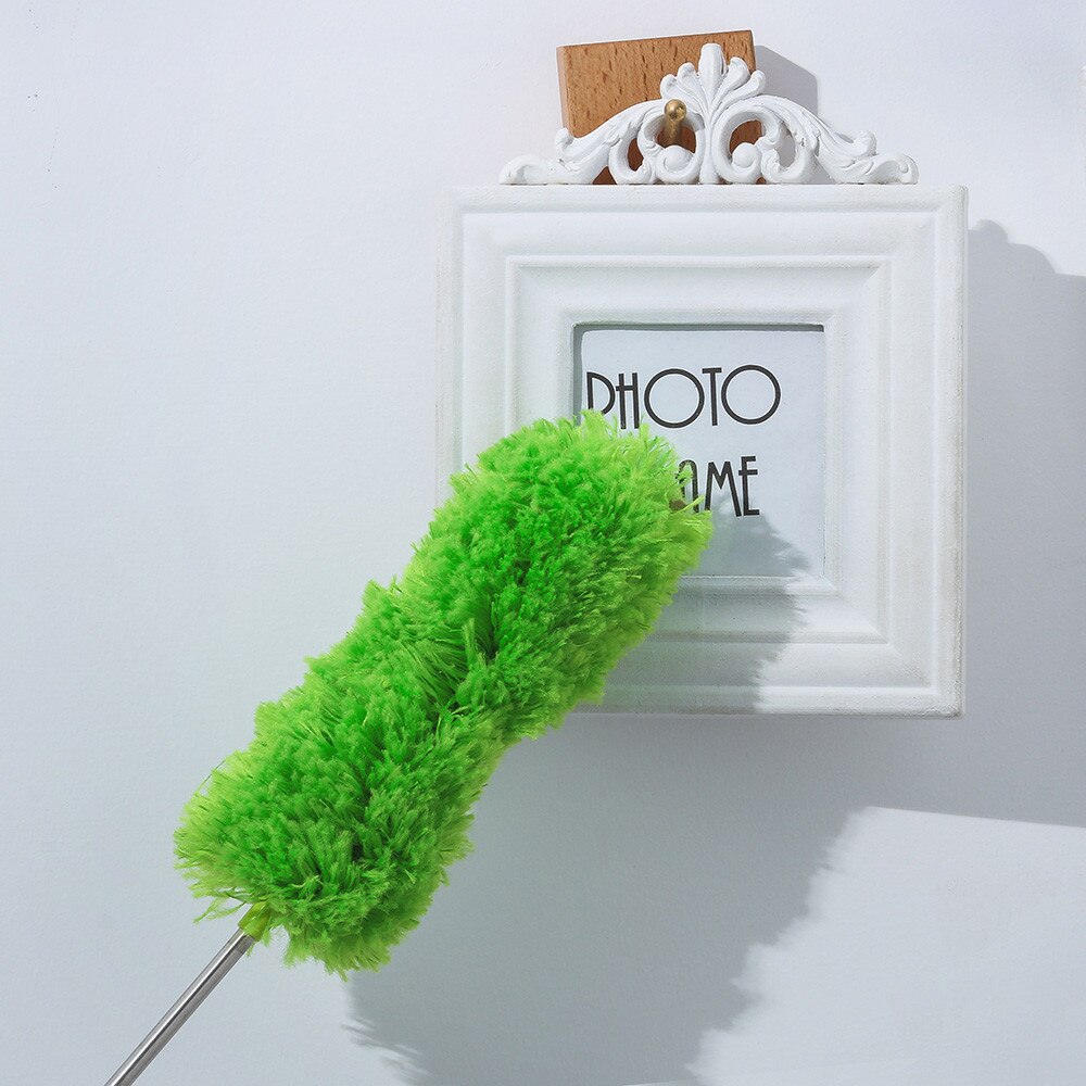 Verstelbare Stretch Verlengen Microfiber Plumeau Huishoudelijke Stofborstel Cleaning Tools Borstel Dust Cleaner # F