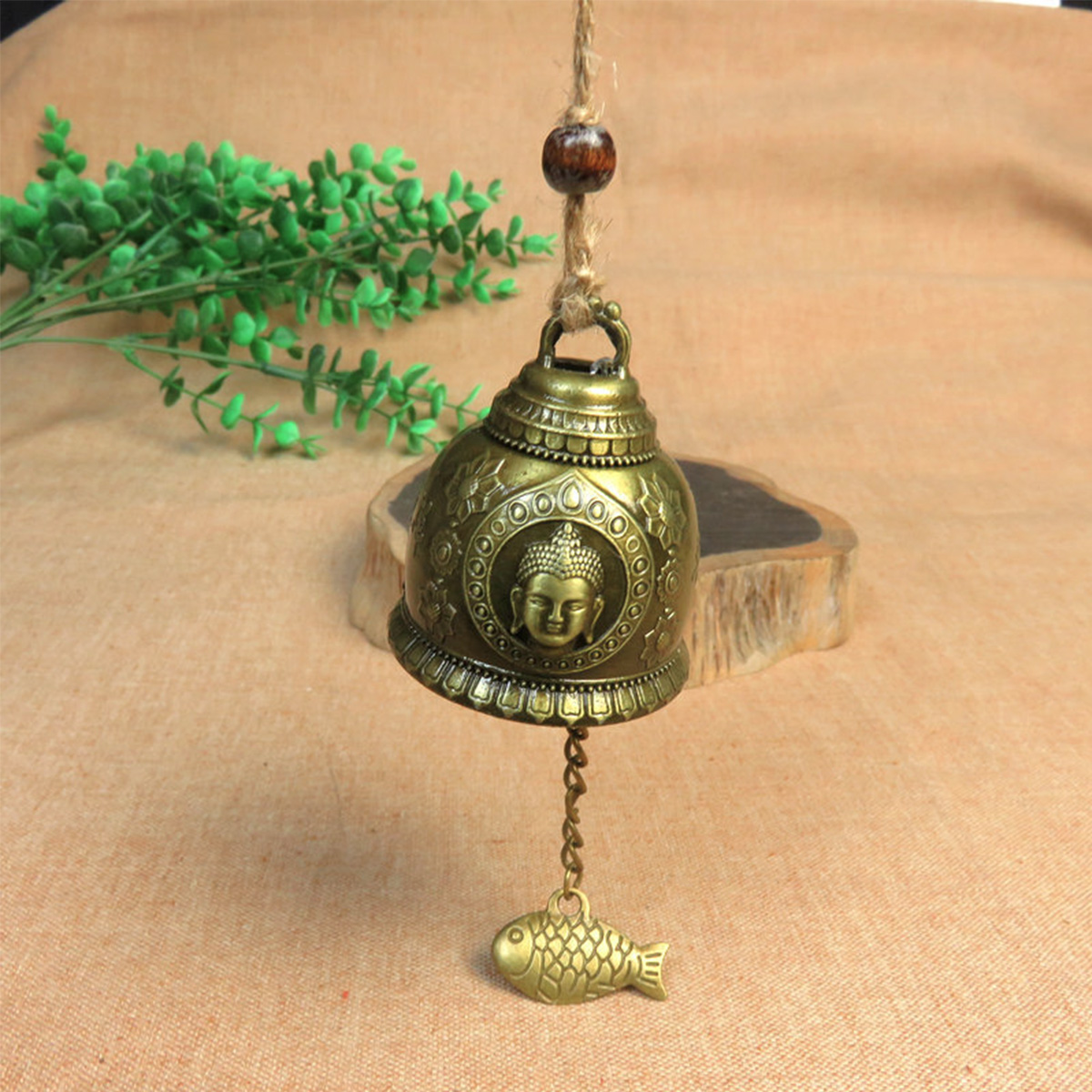 Retro Feng Shui Wind glocke Glücks glocken Retro Buddha Drachen Elefant Wind chinesische Metall glocke für viel Glück Segen Garten dekor