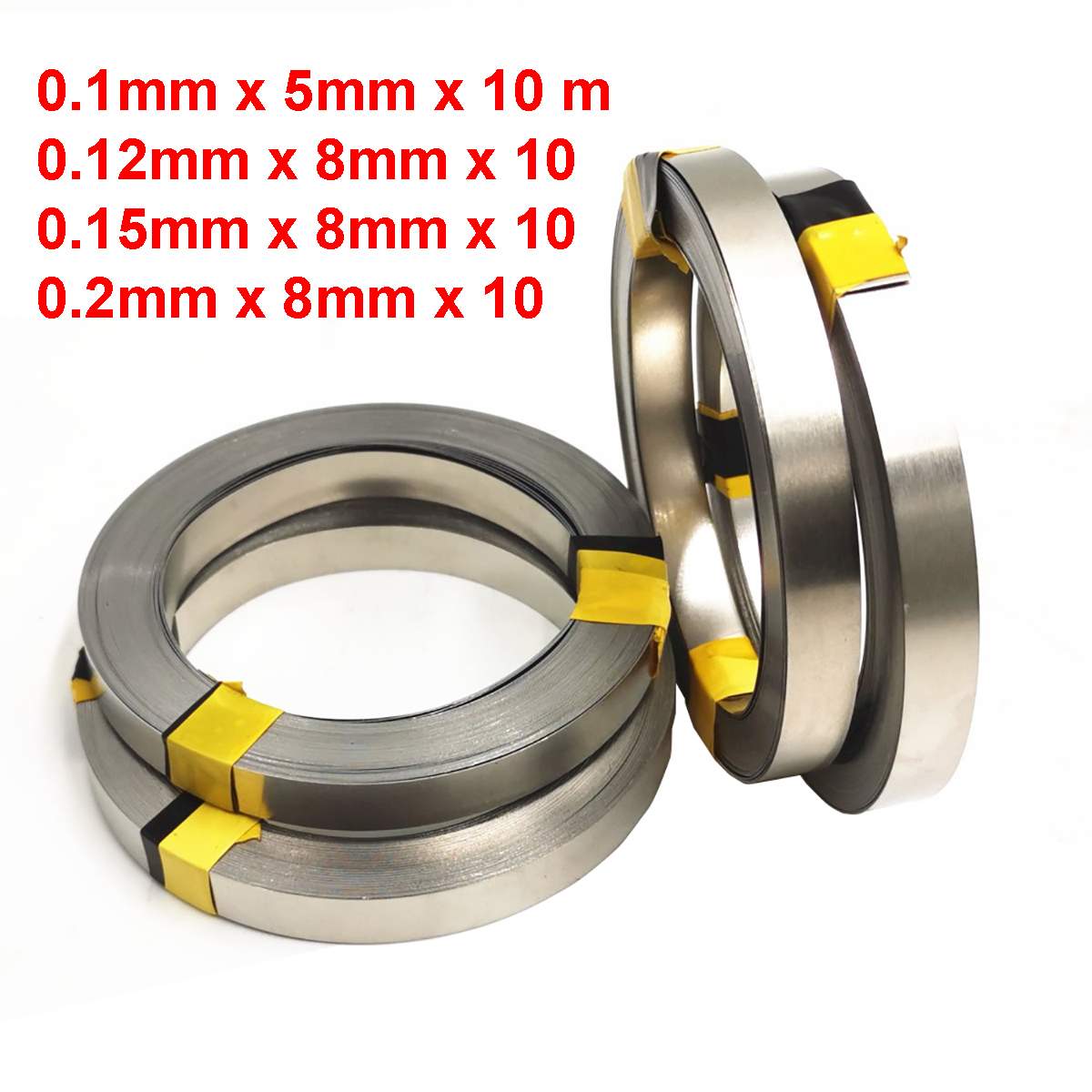 1 rol 10m 18650 li- ion batterij nikkel plaat vernikkeld staal band strip connector puntlasmachine batterij lassers