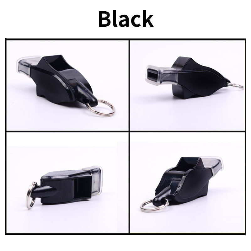 Non-nuclear Dolphin Whistle ABS Plastic Referee Whistles For Outdoor Sport Basketball Soccer High Pitch Easy Blow Match Whistles