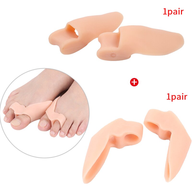 Große Knochen Zehe Ballen Schiene Korrektor Fuß Schmerzen Linderung Orthopädische Hallux Valgus Füße Pflege Schutz Fuß Pflege Werkzeuge: Typ B-2Paar
