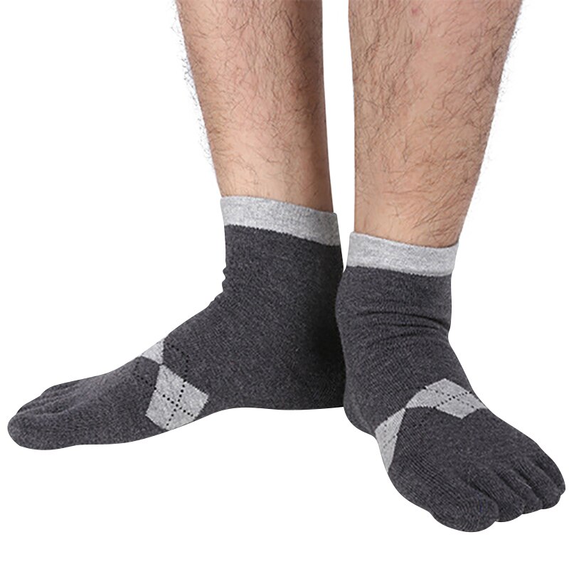Tåsokker dame fingerseparert luktbestandig bomull polyester spandex ankelstrømper sport fitness fottøy: 3