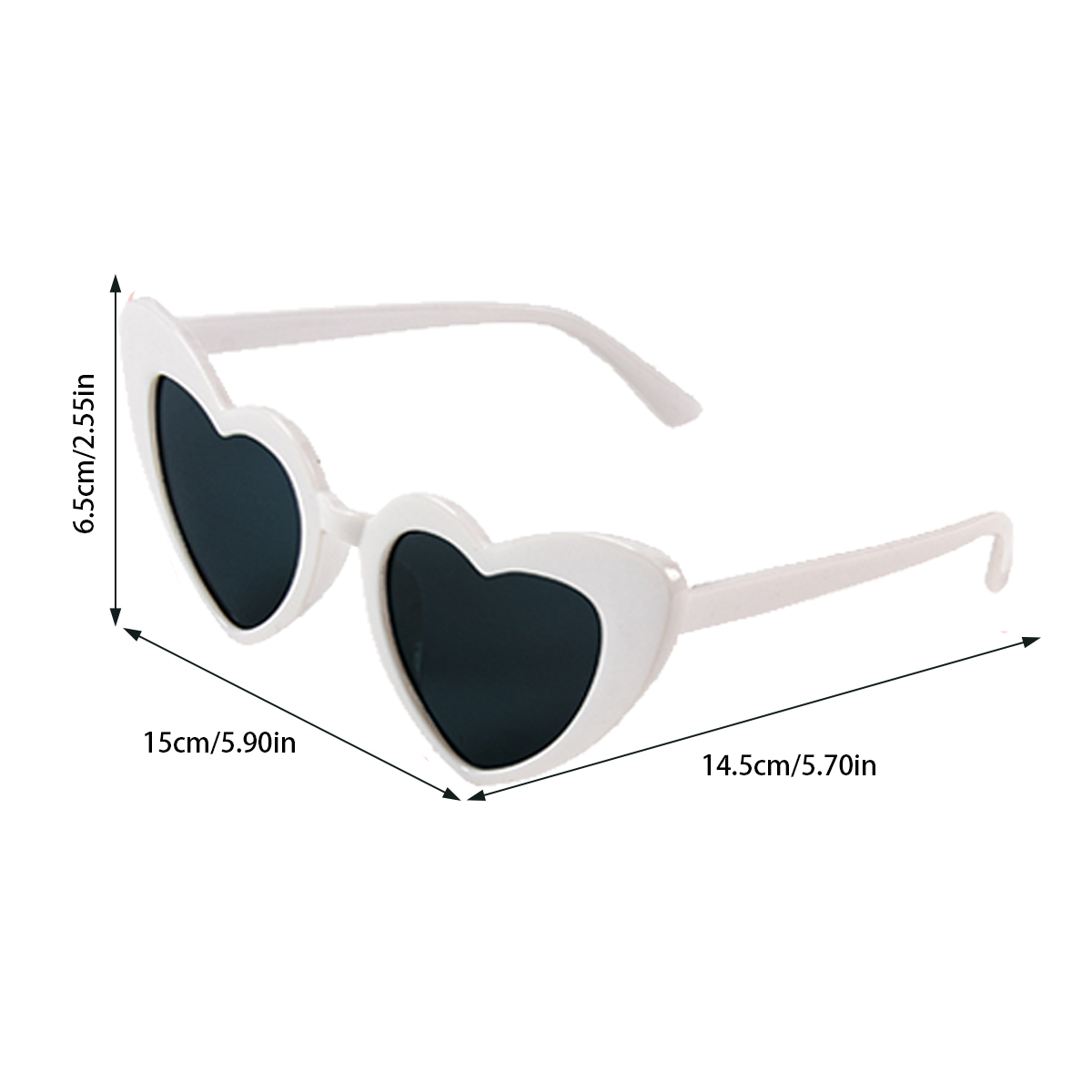 6/8 Stück Bachelorette Junggesellinnenabschied Weiß Rosa Sonnenbrille Herz Brille Braut zu sein Brautjungfer Hochzeit Brautparty Dekore