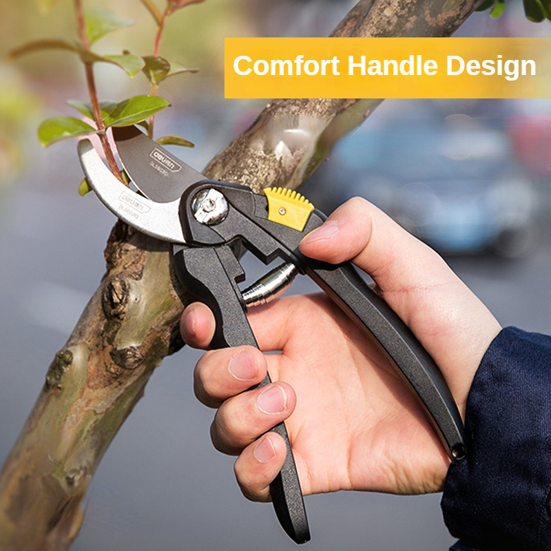 1 Pz Potatore Forbici Da Giardino Professionale affilato circonvallazione Cesoie Da Potatura rifinitore per Alberi Cesoie A Mano clipper per Attrezzi Da Giardinaggio