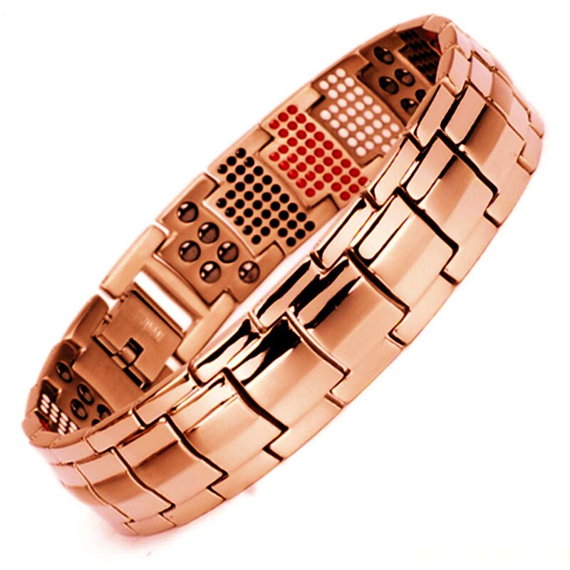 Bracelet magnétique 4 en 1 pour femmes et hommes, bijoux de , aide au sommeil, thérapie magnétique,