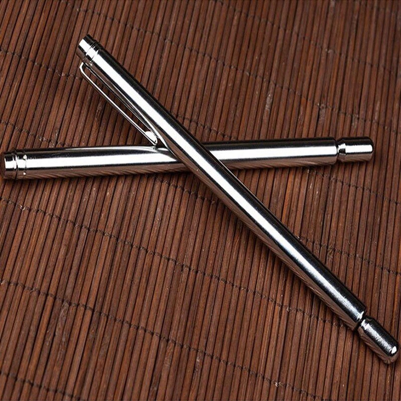 Portable Dowsing Rod Stainless Steel Water Detector Tool Adjustable Rods Flexible Divining Water Spirit Ghost Gold Buried Items