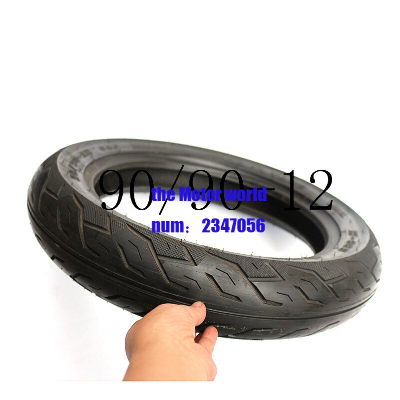 12 inch motorcycle vacuum tires 90/90-12high speed vacuum tyre treadle wheel