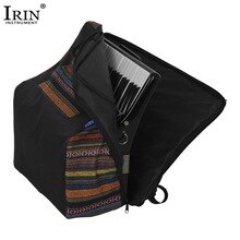 Irin i -106 national stil harmonika gig taske blødt cover bæretaske til 48 bas  - 120 bas harmonika rygsæk