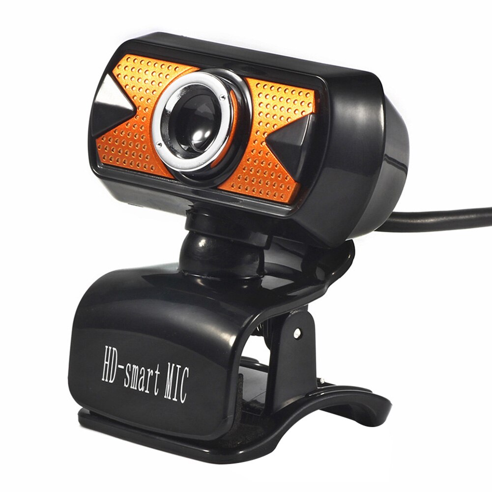 USB Webcam HD Digital Video Web Camera With Microphone Clip-on for Computer PC Laptop Free Driver Webcam 360 Degree USB Camera