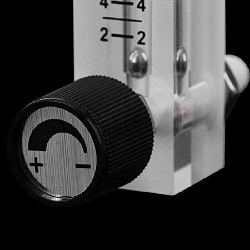 Fashionflowmeter, LZQ-7 Flowmeter 2-20LPM Flowmeter Met Regelklep Voor Zuurstof Lucht Gas