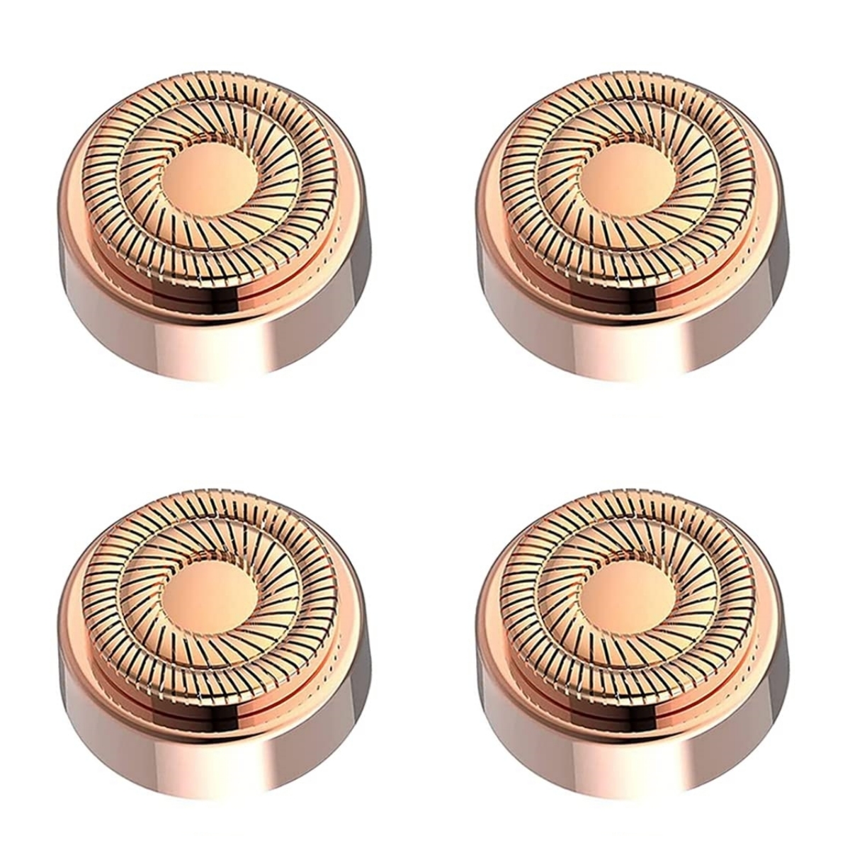 Ersatzköpfe für Gesichtshaarentferner der Generation 2, für makelloses Abschluss, berühren-Haarentfernungswerkzeug für Frauen, nur für Gen 2, makellos: Orange