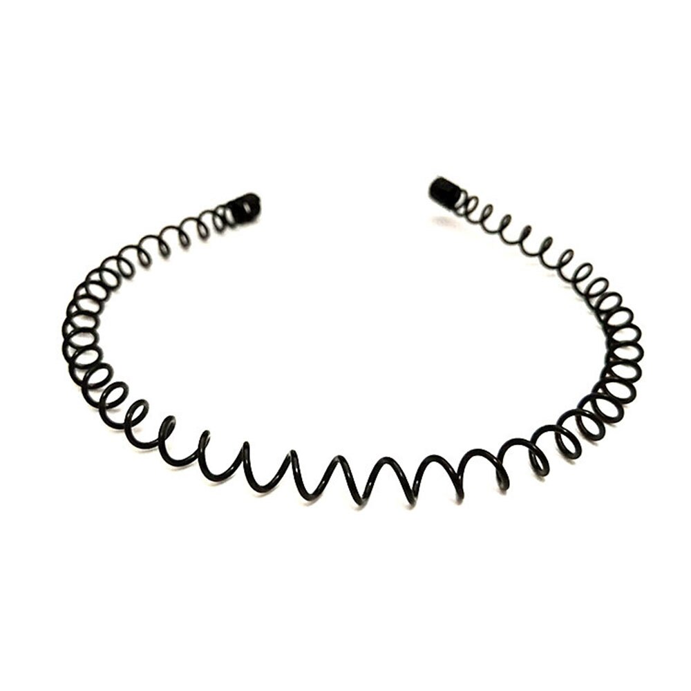 Chic Unisex Black Wavy Hairband Men Women Washing Headband Scrunchy Styling Tools Accessories Headwear Hair Head Hoop Bands: A2