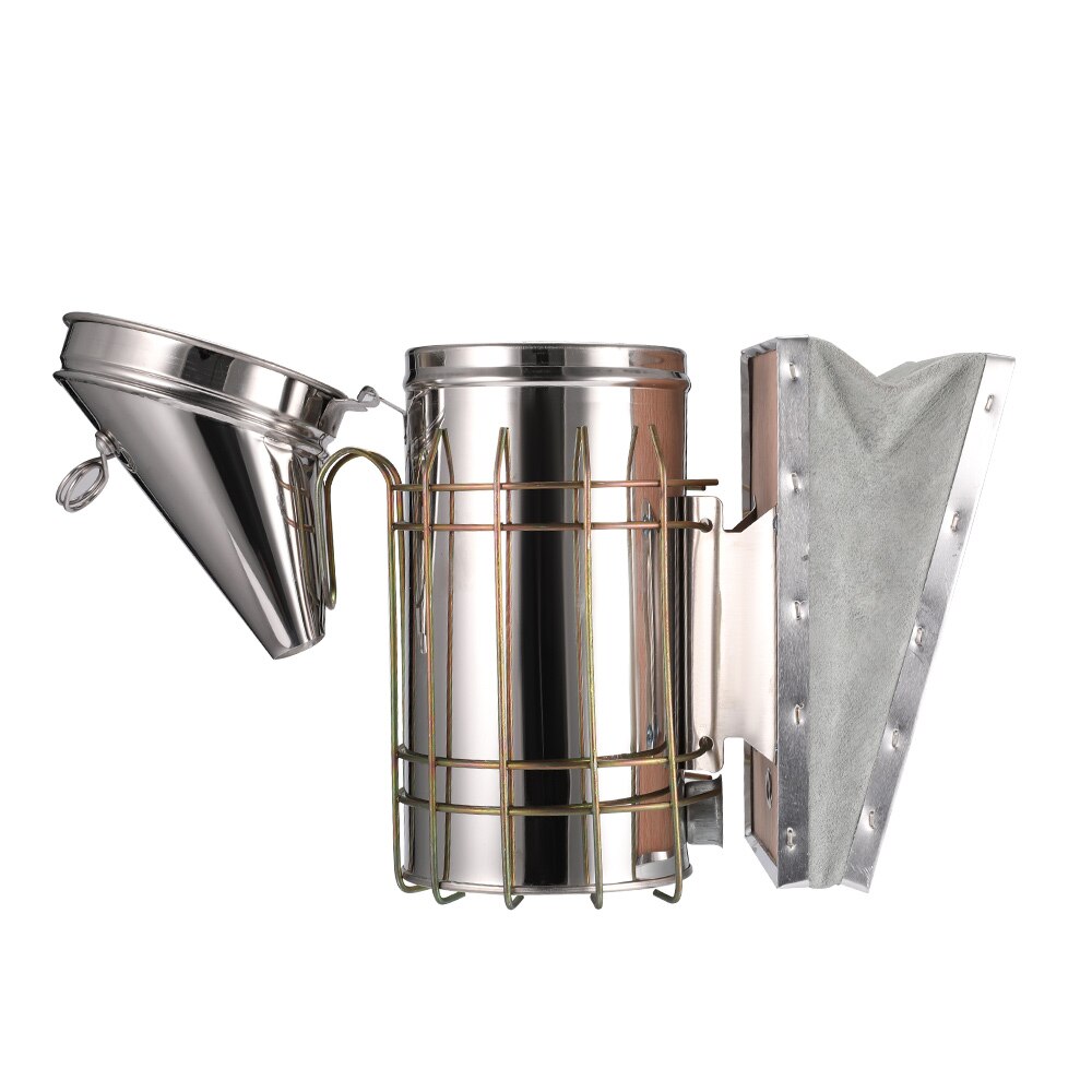 8pcs Beekeeping Bee Hive Smoker Kit Beekeeping Tools Equipment Set Queen Rearing System Cultivating Box Beehive Water Feeder