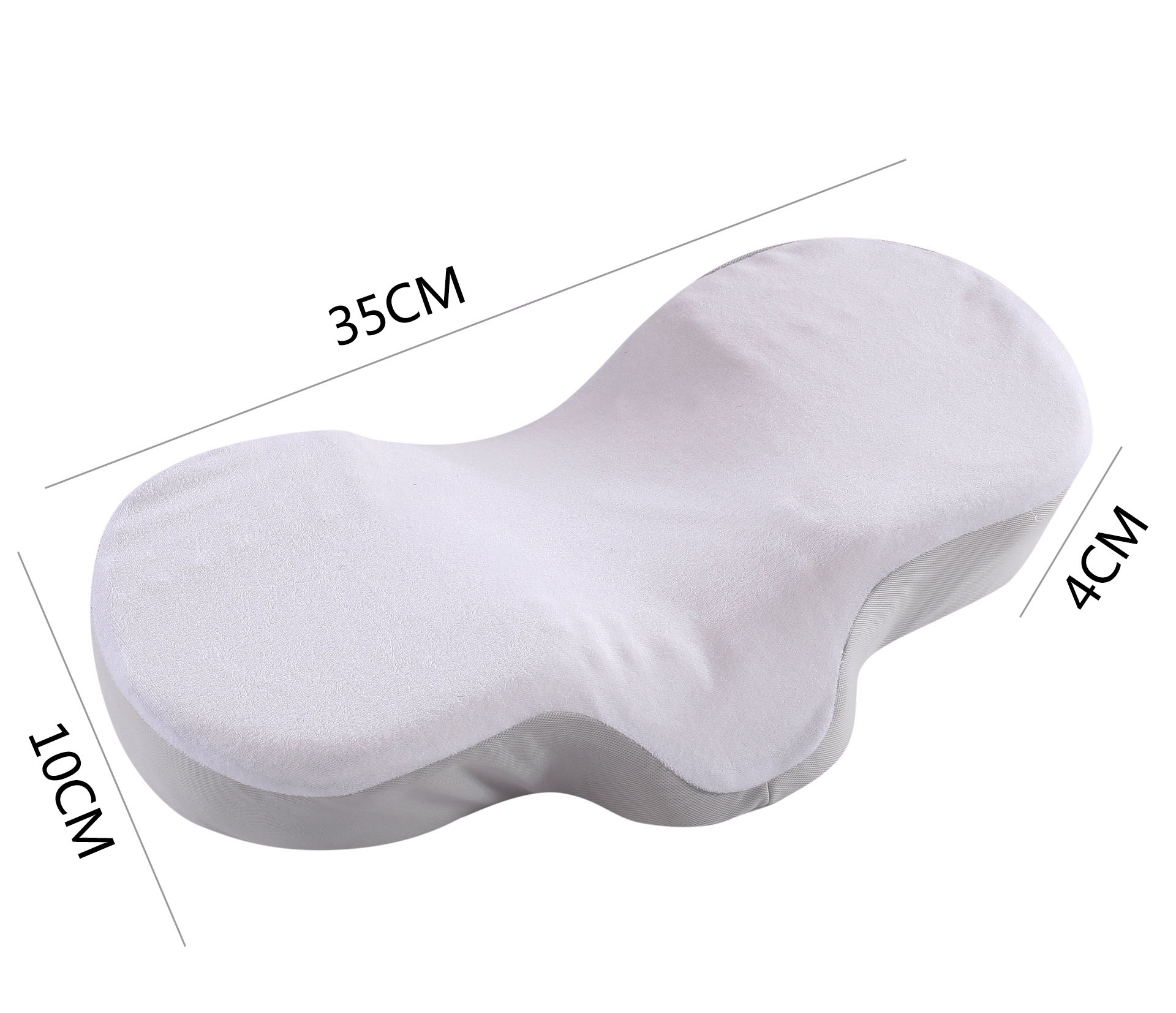 Memory Foam Anti Wrinkle Pillow Ergonomic Curve Improve Sleeping Pillows Perfect Concave Headrest Neck Support