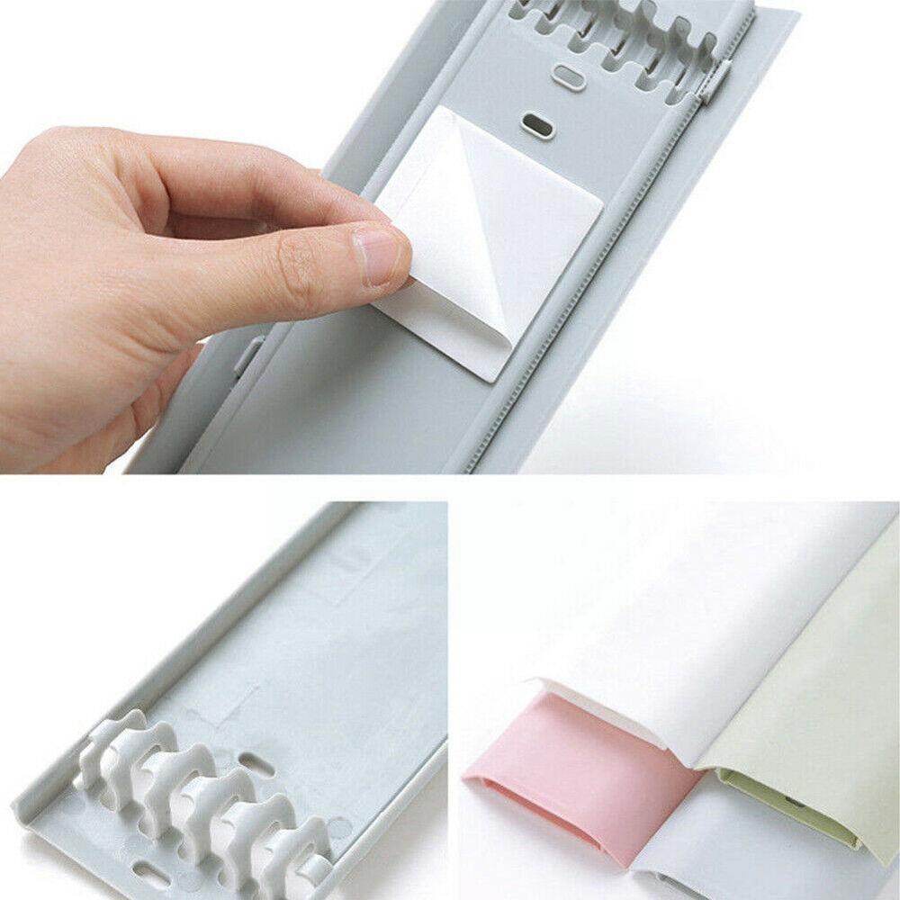 Tv Cable Wire Cord Tidy Cover Wall Kit Computer Audio Safe Hide Cover Cable Home Organizer R5r3