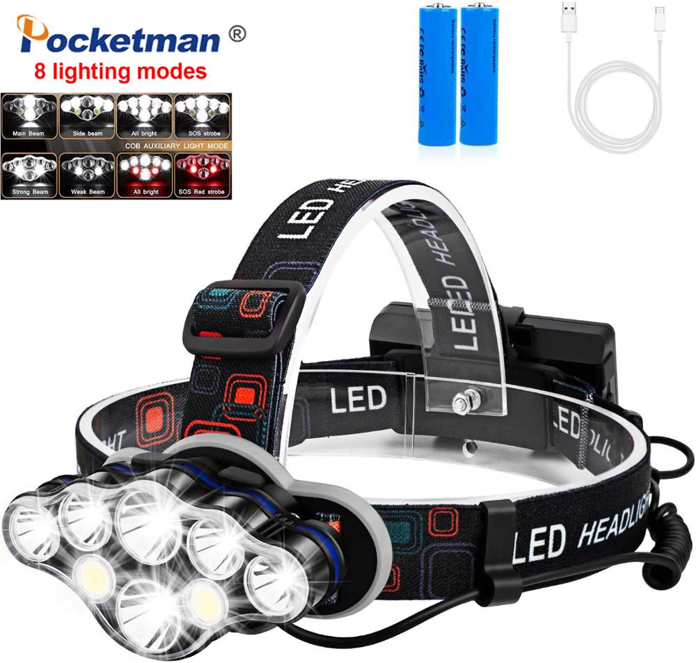 Lampe Torche Lampe de Poche Led USB Rechargeable Ultra-Puissante Etanche Set eBa