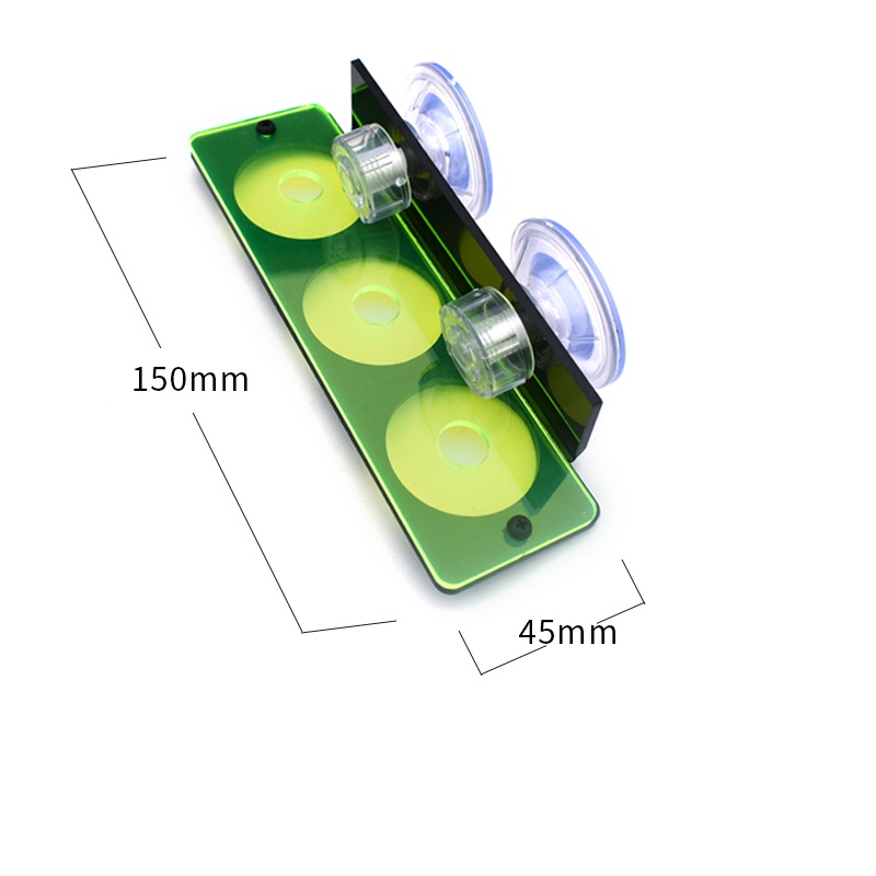 Fluorescence Coral Frag Rack Acrylic Cultivating Coral Holder Bracket LPS Bracket Mount Tool Marine Reef Tank Landscaping: Green Three