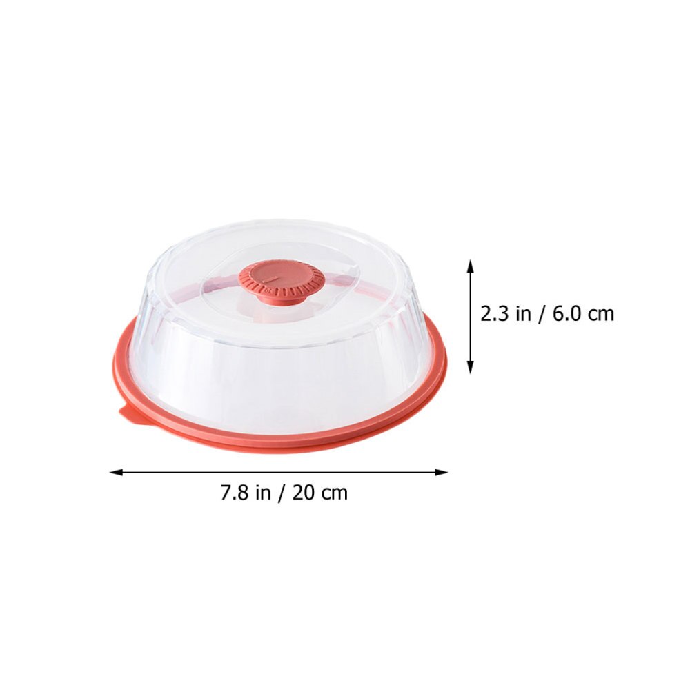 1pc Microwave Oven Food Cover Practical Dish Cover Oil Prevention Cover