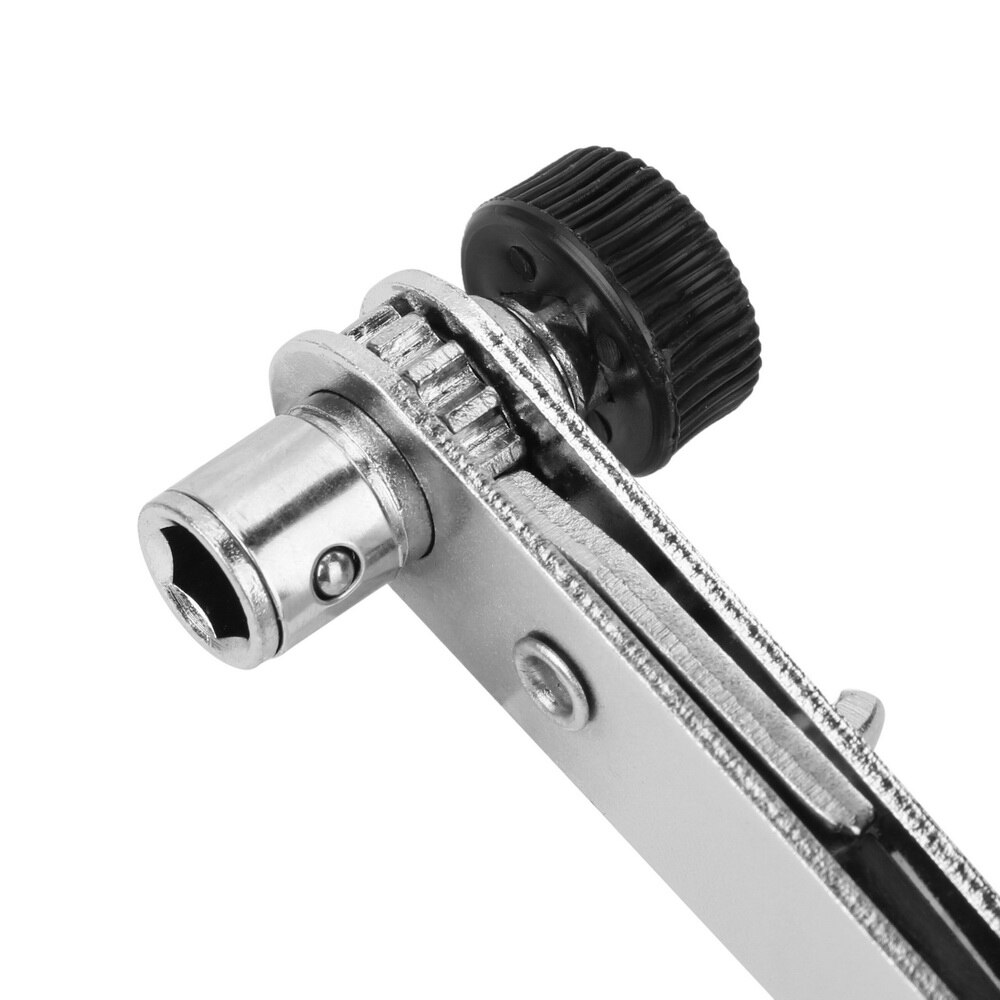 DIYWORK Multitool Ratchet Wrench Torque Wrench Screwdriver Rod Portable Quick Socket Wrench