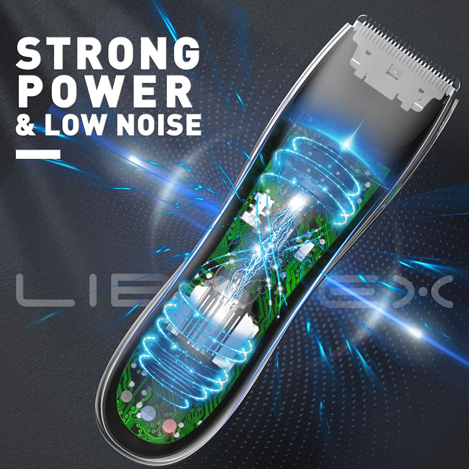 Liberex elektryczna maszynka robić włosów w pachwinie dla mężczyzn-łonowa maszynka robić włosów pielęgnacja ciała kliper akumulator ostateczny męska higiena brzytwa