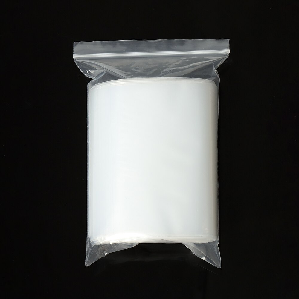 100pcs Transparent Self Sealing Zip Zipper Lock Plastic Bags 4*6/5*7/6*8/7*10cm Clear Ziplock Bags for Jewelry Packaging Bag
