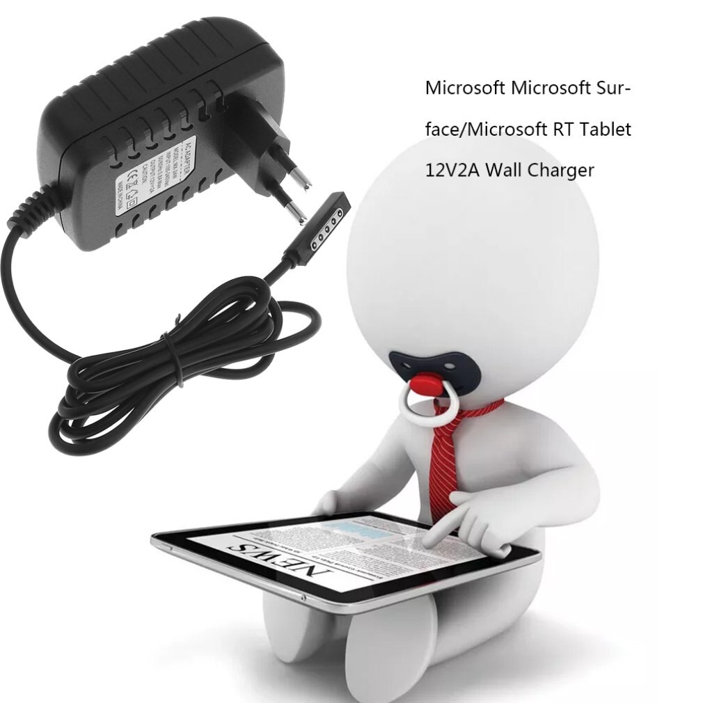 Computer Lader Voor Microsofe Oppervlak 2/Rt Tablet Lader 12v2a24w Lader Hoge Laadefficiëntie