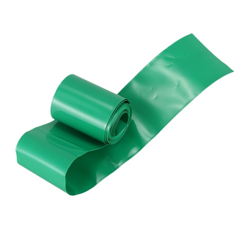 MOOL 12V filaire alarme sonore stroboscopique clignotant sirène & 2M 50mm vert foncé PVC thermorétractable gaine pour 2x18650 batterie