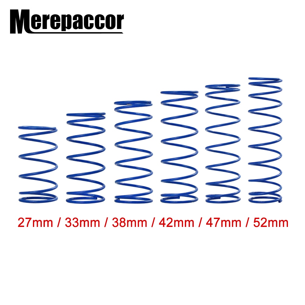 MEREPACCOR 4Stck Metall Stoßdämpfer Frühling für 1/10 RC Raupe Auto TRX4 axial SCX10 90046 D90