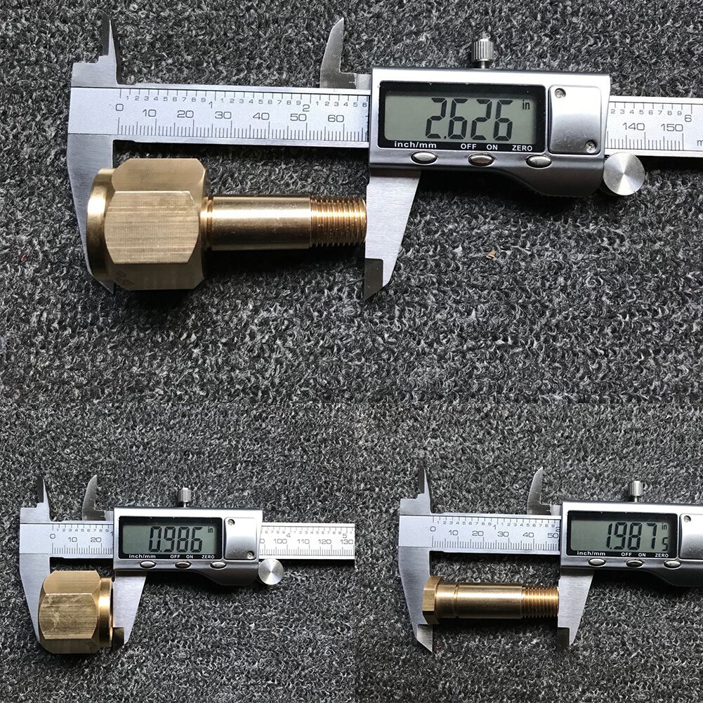 CO2 Tank CGA-320 Moer Regulator-Kooldioxide Fles Schroefdraad Ontvangen Wasmachine En Tepel Schroef 1/4 &quot;Npt Adapter Accessoire