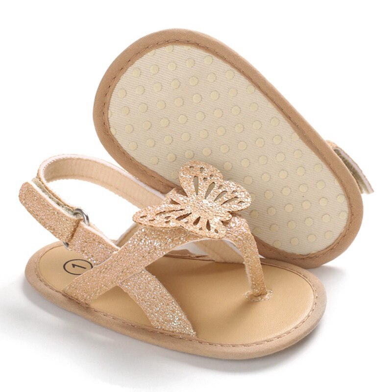 Baby Meisje Sandalen Pu Boog-Knoop Sandalen Platte Hakken Peuter Kids Summer Party Wedding Bloem Parels Sandalen Shoes9