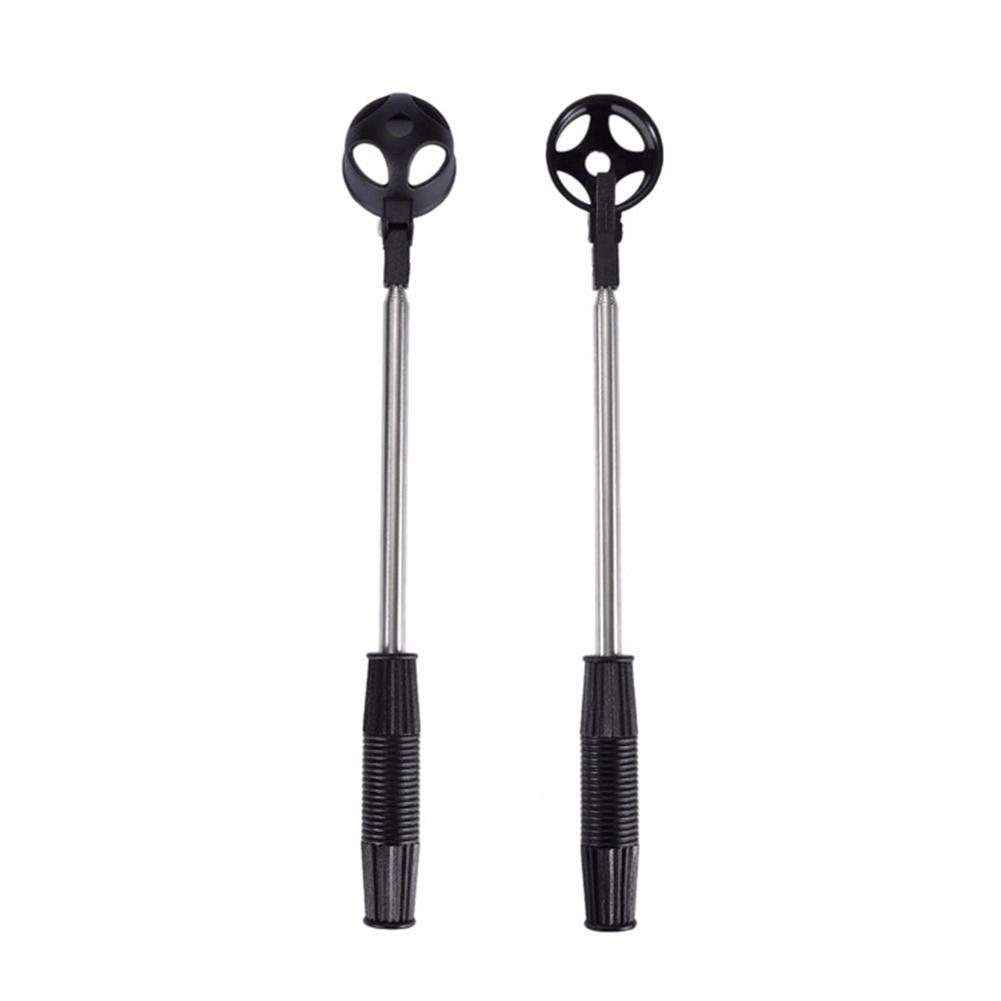 Golf Ball Picker With Automatic Locking Spoon Cup Golf Ball Picker Stainless Steel Retractable Ball Retriever Sucker Tool