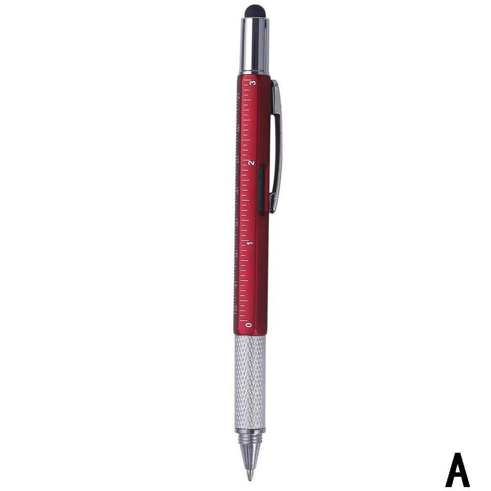 1 Pc Multifunctional Screwdriver Ballpoint Pen Screen Metal School stationery supplie pens office Tool X5A3: A