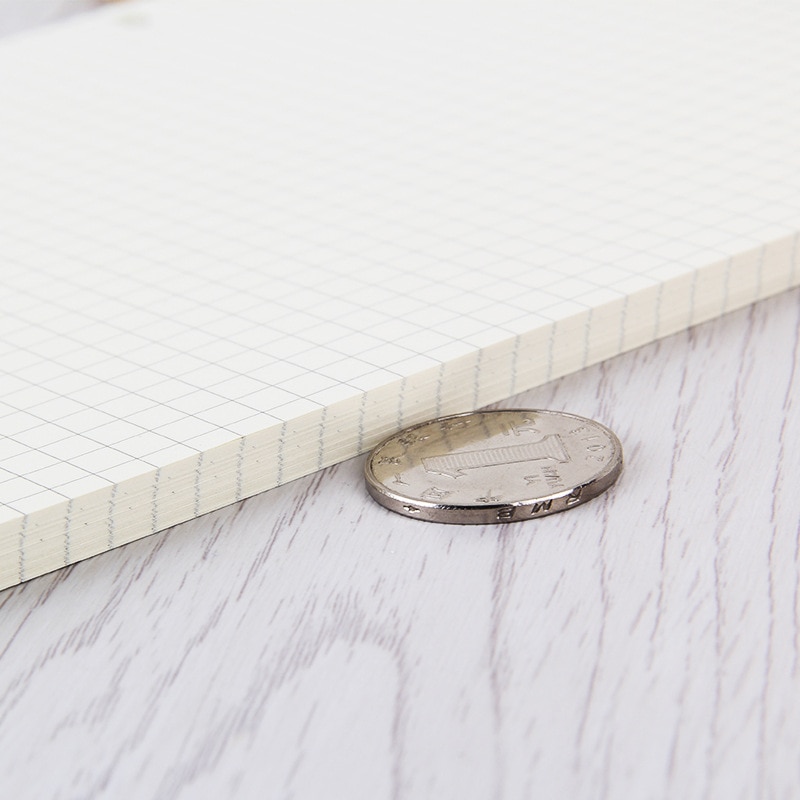 Journal Filofax A5 Refills Inner Pages Loose Leaf-Notebook Spiral-Binder Grid Line-Dot Weekly Monthly-Planner Traveler