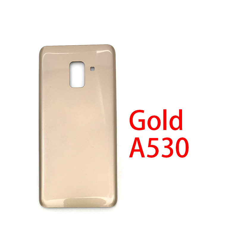 Back Glass Rear Cover Voor Samsung Galaxy A8 Plus A8 + A9 A920F A730F A530F Batterij Deur Behuizing Batterij back Cover