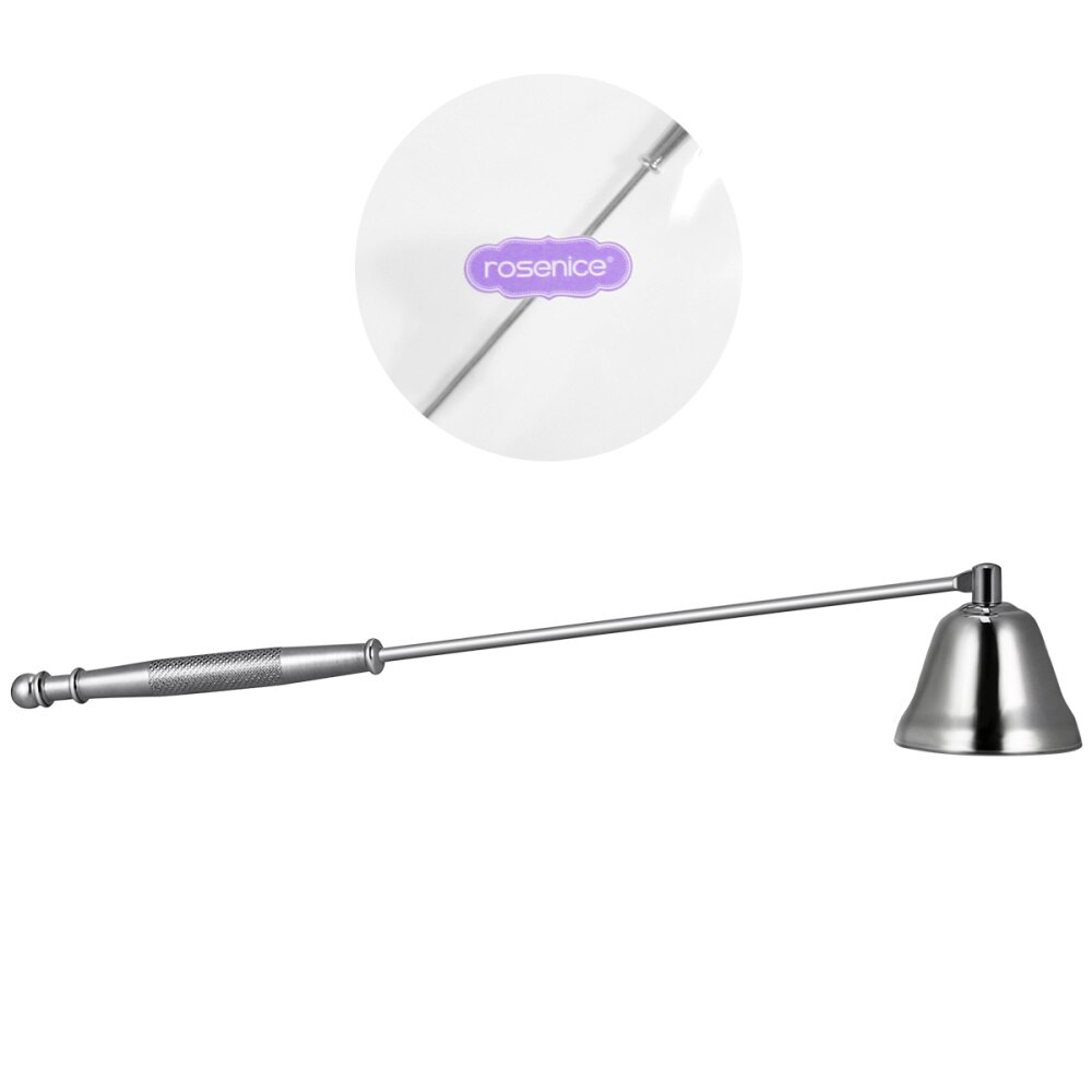 ROSENICE Stainless Steel Well-polished Non-inflammable Practical Candle Cap for Party