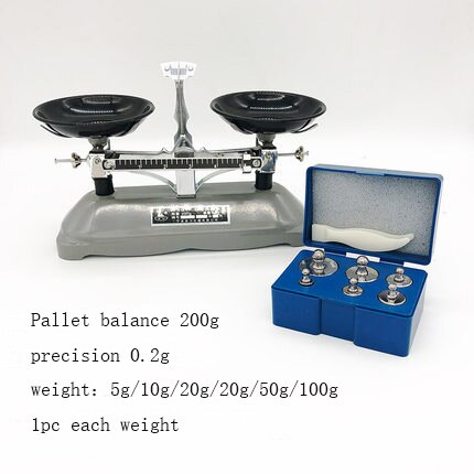 High precision balance chemistry laboratory 200g weight physics teaching weight balance scale kitchen scales