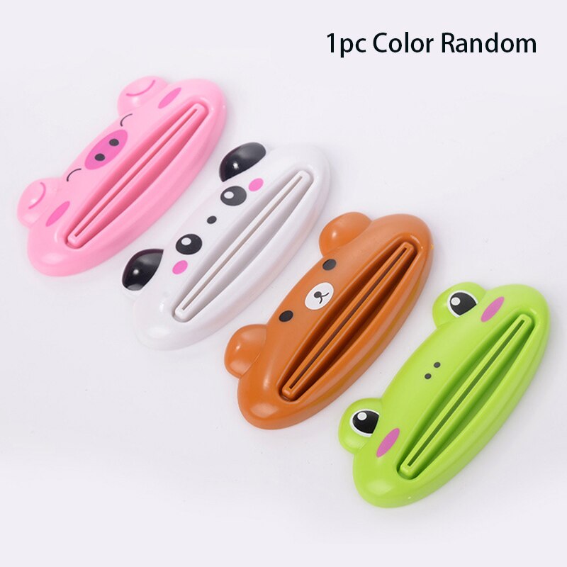 tandpasta knijper tube uitknijper toothpaste squeezer badkamer accessoires tandpasta dis Rolling Tandpasta Apparaat Buis Dispenser Houder Multifunctionele Plastic Gezichtsreiniger Knijper Pers Voor Badkamer Accessoires: JYGQ-C5