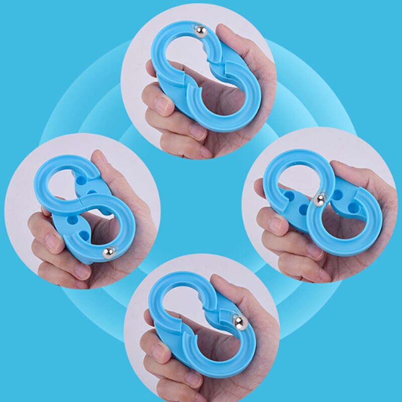 Mini Children Kids 88 Shape Infinite Loop Track attention Training Sensory Toys