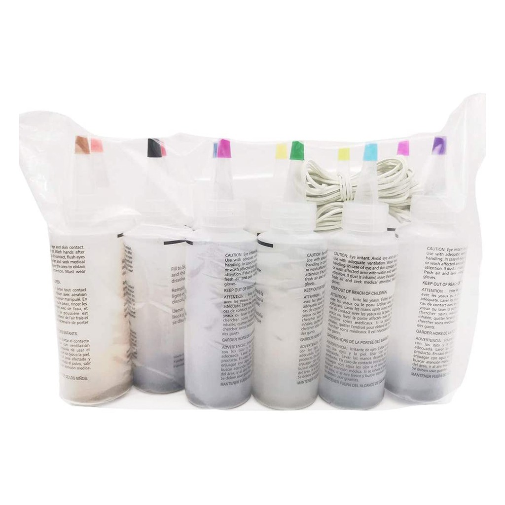 18 Bottles / 12 Bottles Permanent One-step Tie-dye Set Diy Set Fabric Textile Crafts Ground Engineering Dye Painting Party Art