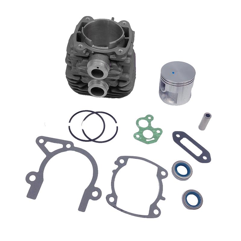 50mm Cylinder Head Assembly Set Piston Pin Rings Circlips Saw Engine Motor Equipment Parts Repairing Replacement for TS410/TS420