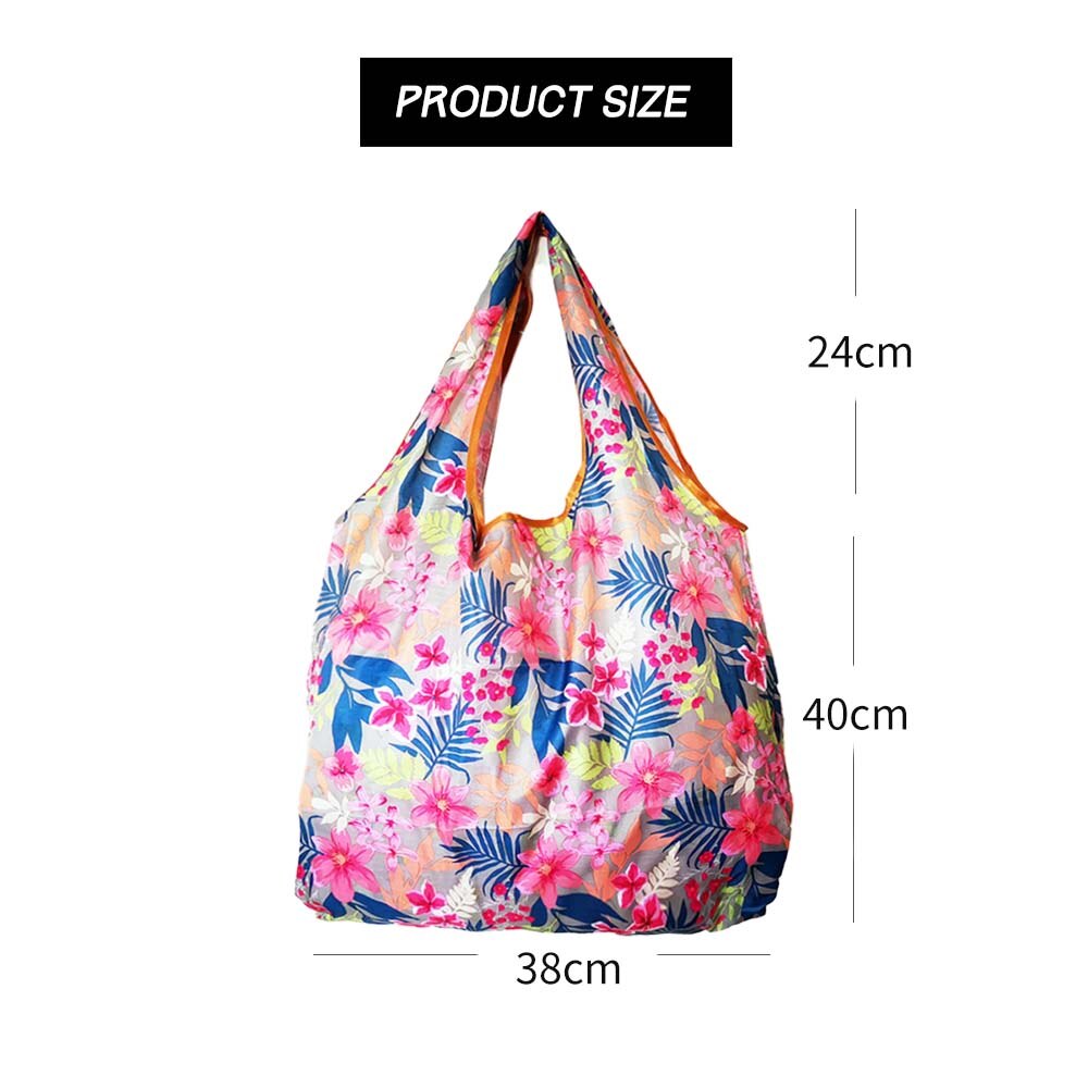 Sacs de courses réutilisables, sacs pliables en polyester, sacs de courses écologiques, sacs d'épicerie de grande capacité, sacs de courses pliables, fourre-tout