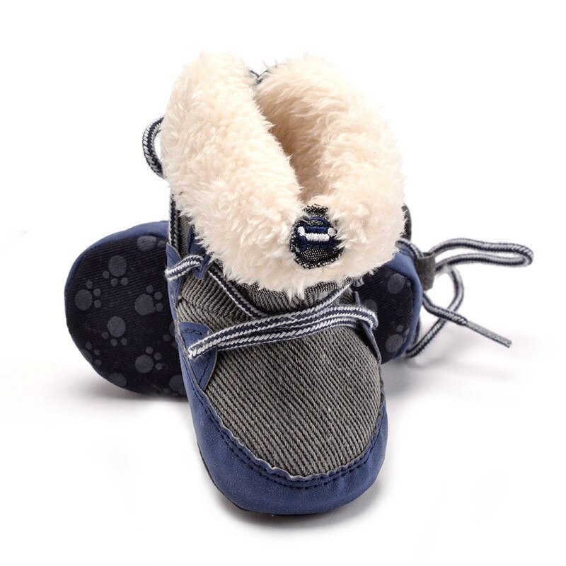 Del bambino Del bambino Pattini di bambino Del bambino Scarpe di Stoffa Morbida Caldo Dei Bambini del Cotone Stivali Caldi di Inverno Del bambino delle Ragazze Scarpe per bambini Del bambino stivali Da Neve ragazzo